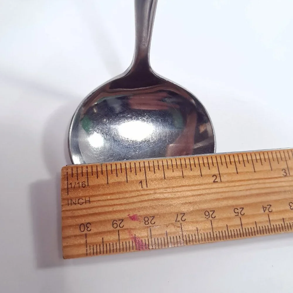 Vintage Reed &‎ Barton Regal Bamboo Gravy Ladle serving spoon Korea Rebacraft